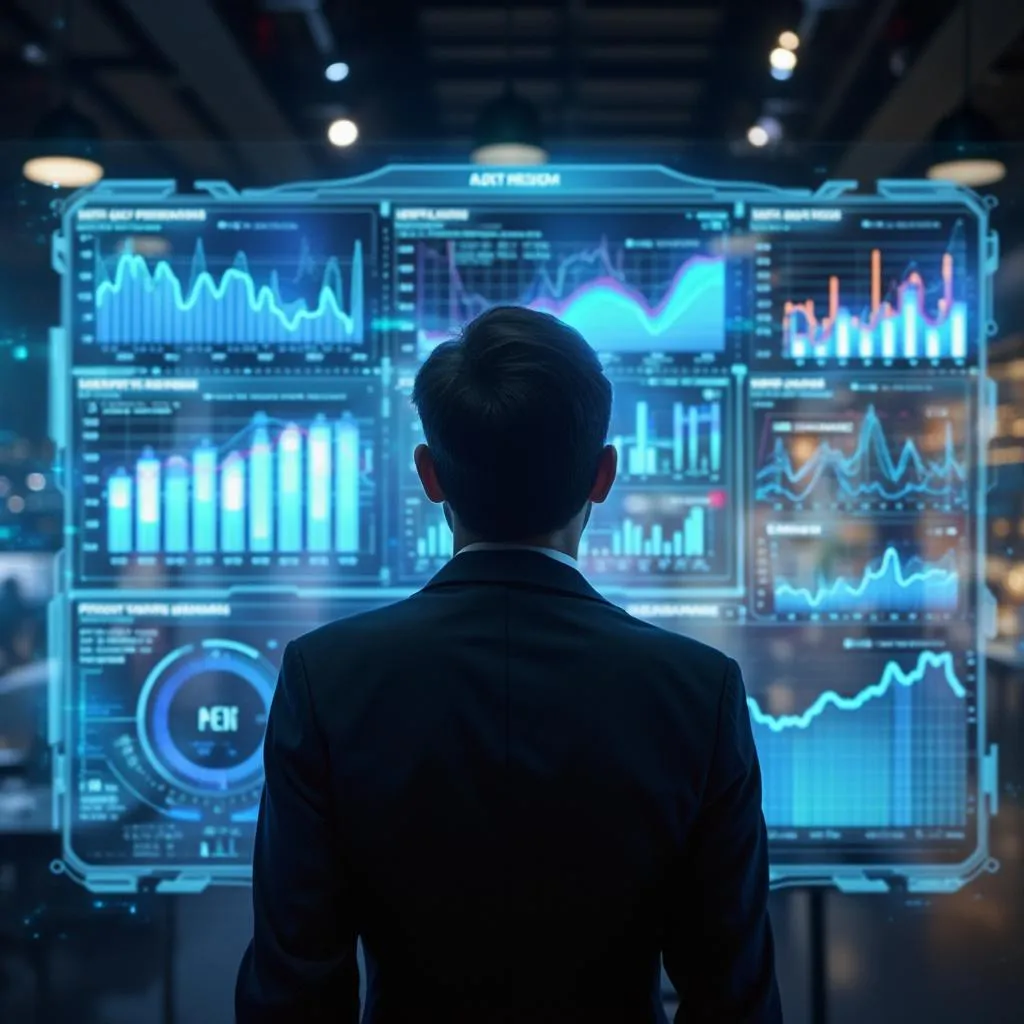 Utilisateur interagissant avec la plateforme